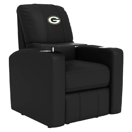 Dreamseat Stealth Power Plus Recliner with Green Bay Packers Primary Logo XZ520823901CDSMHTUSBBLK-PSNFL20055